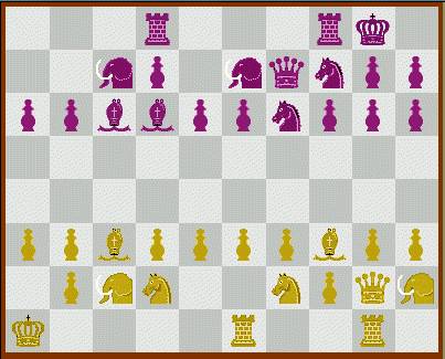 Mammoth Chess (8x10), example