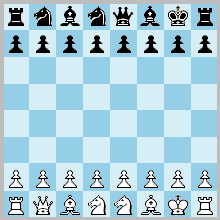 Arrangement Chess, example position