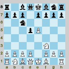 Gunnery Chess, example