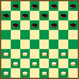 Checkers Variants (8x8) with Hoogland King