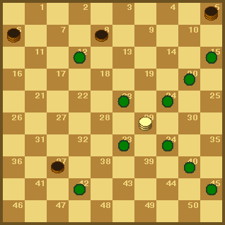 Constitutional Draughts, example 1