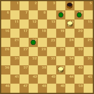Constitutional Draughts, example 2