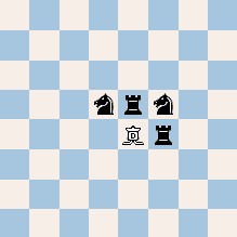 Divaricator chess piece movement