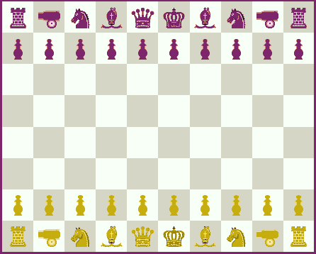 Doublecannon Chess (8x10)