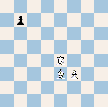 Gastrophete Chess, example
