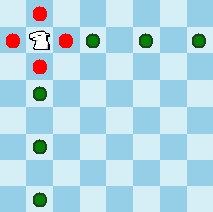 Guanaco chess piece