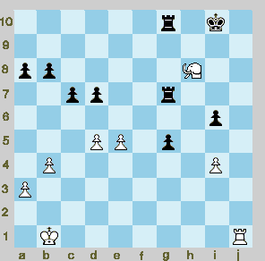 Mastodon Chess, example