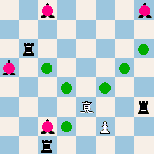 Murmillo chess piece movement