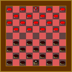 Draughts with a twist
