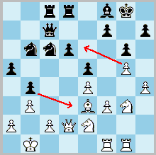 Valiant Chess, example