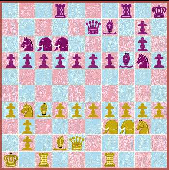 Mammoth Chess, example