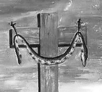Crucified serpent