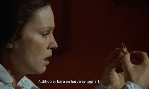 Ingrid Thulin, Viskningar och rop, 1972.